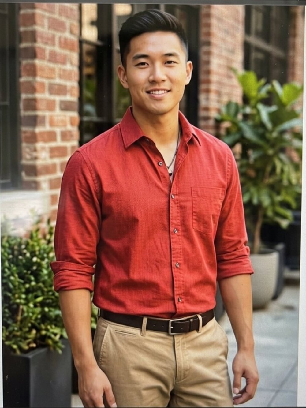 Banana Republic Men's Classic Button Down Shirt